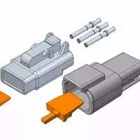 3 Way Duetsch DTM Connector Kit